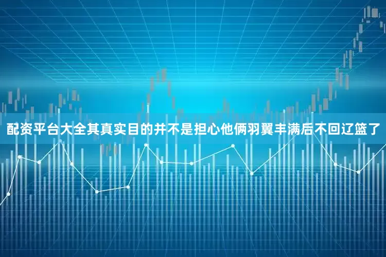 配资平台大全其真实目的并不是担心他俩羽翼丰满后不回辽篮了